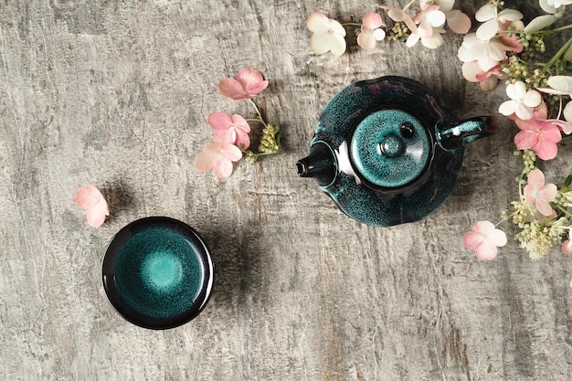 Organic tea cultivation in natural setting